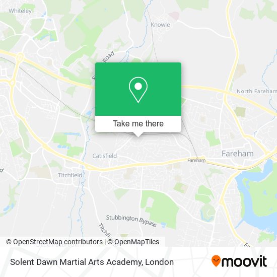 Solent Dawn Martial Arts Academy map