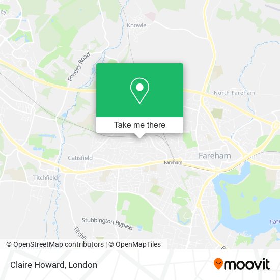 Claire Howard map