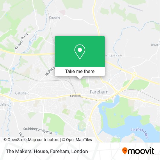 The Makers' House, Fareham map