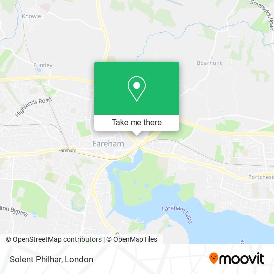 Solent Philhar map