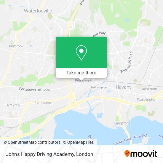John's Happy Driving Academy map