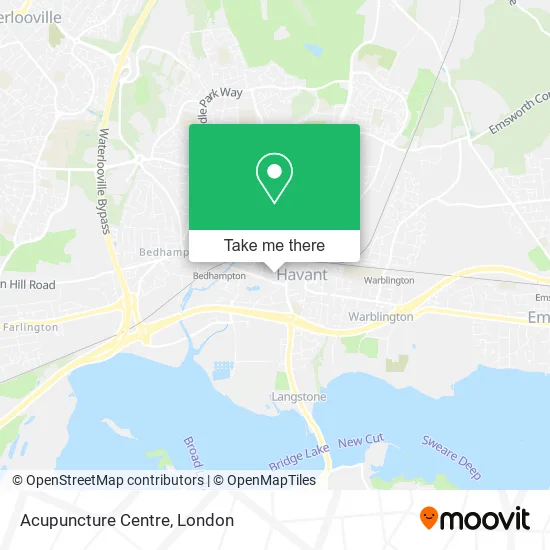 Acupuncture Centre map