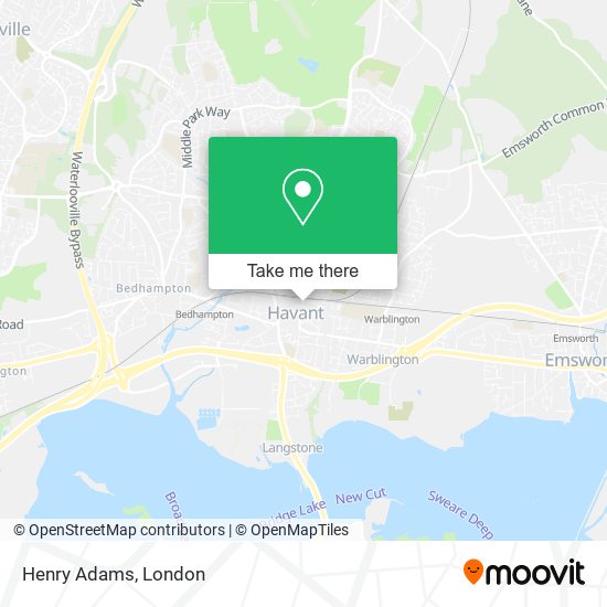 Henry Adams map