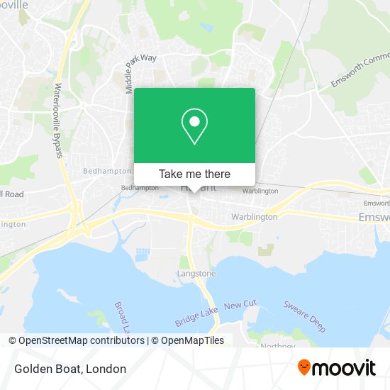 Golden Boat map