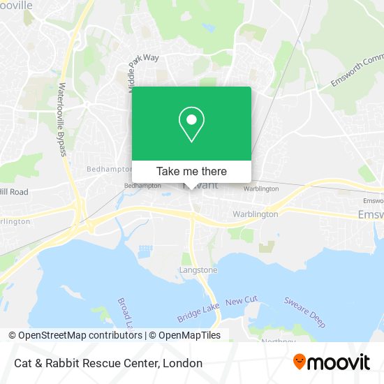 Cat & Rabbit Rescue Center map