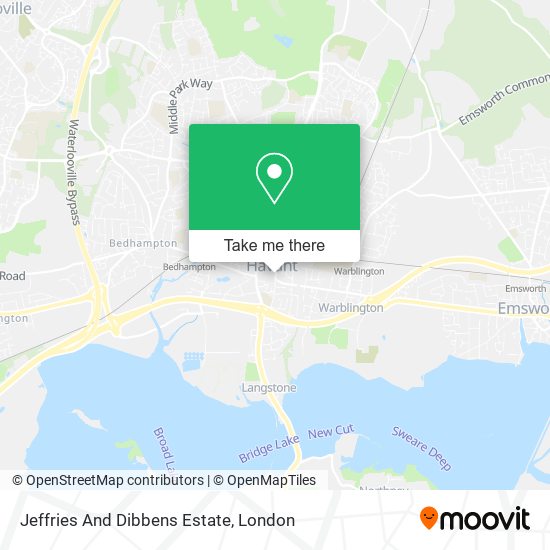 Jeffries And Dibbens Estate map