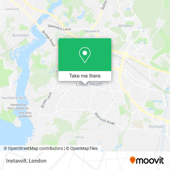 Instavolt map