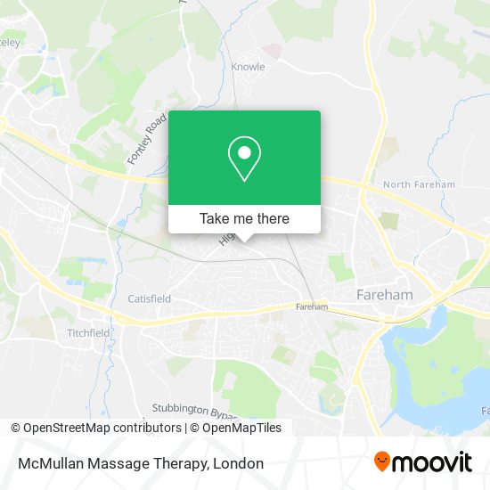 McMullan Massage Therapy map