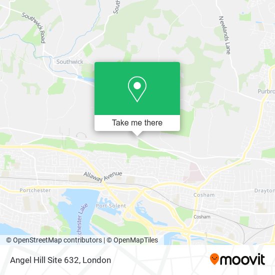 Angel Hill Site 632 map