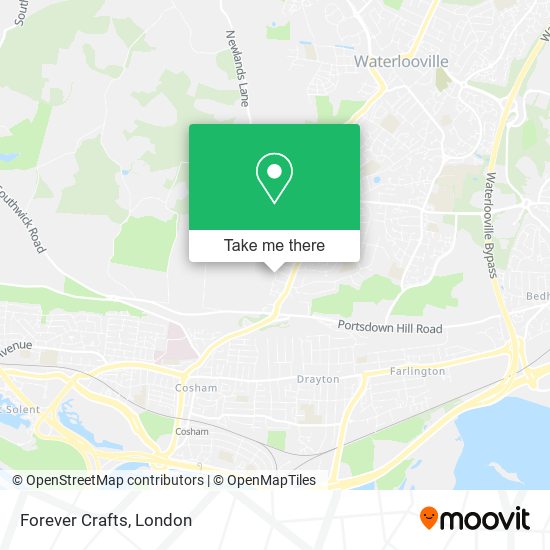Forever Crafts map