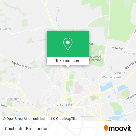 Chichester Bro map