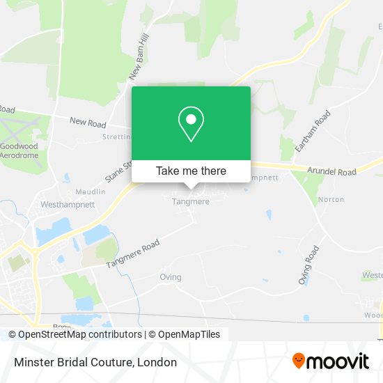 Minster Bridal Couture map