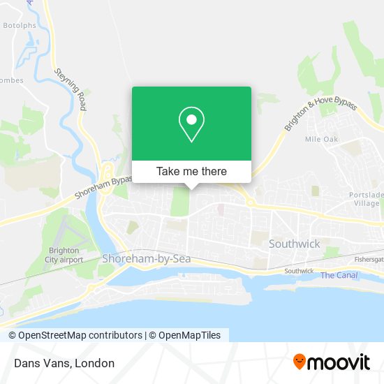 Dans Vans map