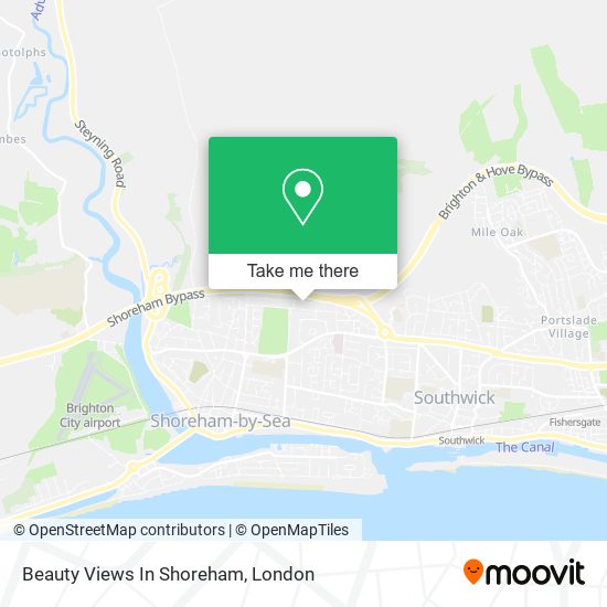 Beauty Views In Shoreham map