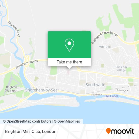 Brighton Mini Club map