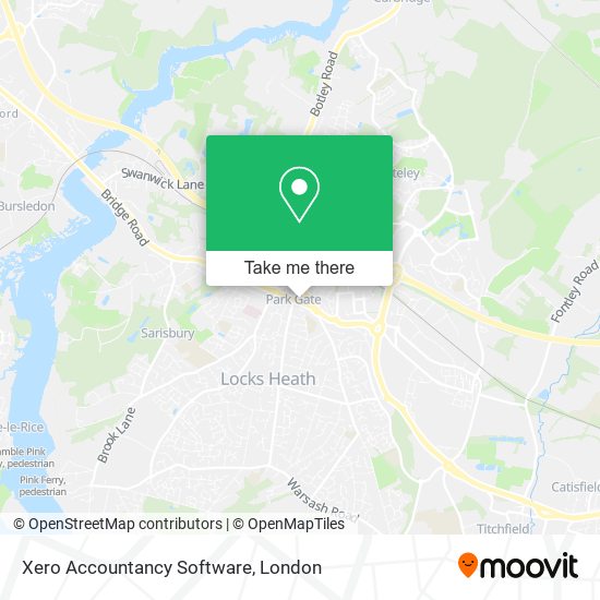 Xero Accountancy Software map