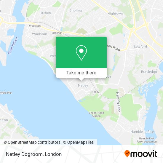 Netley Dogroom map