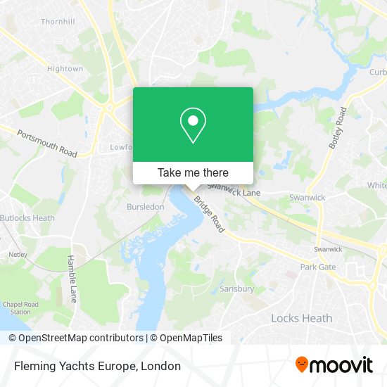 Fleming Yachts Europe map