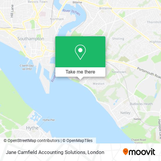 Jane Camfield Accounting Solutions map