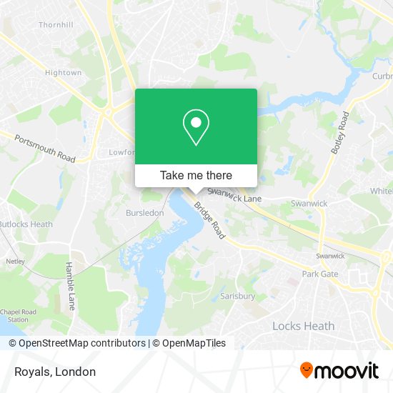 Royals map