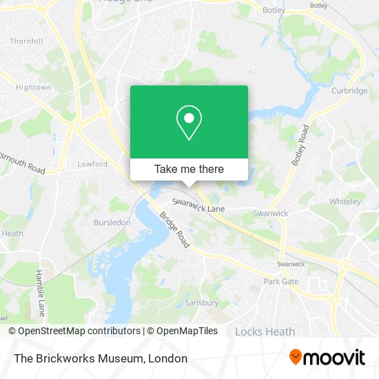 The Brickworks Museum map