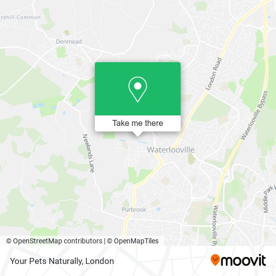 Your Pets Naturally map
