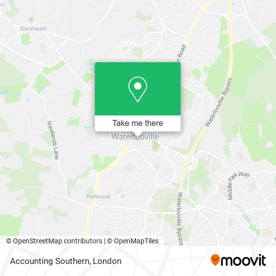 Accounting Southern map