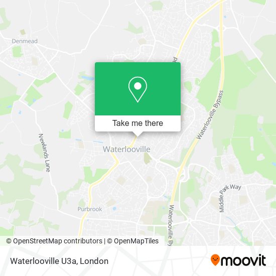 Waterlooville U3a map