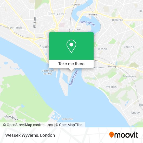 Wessex Wyverns map