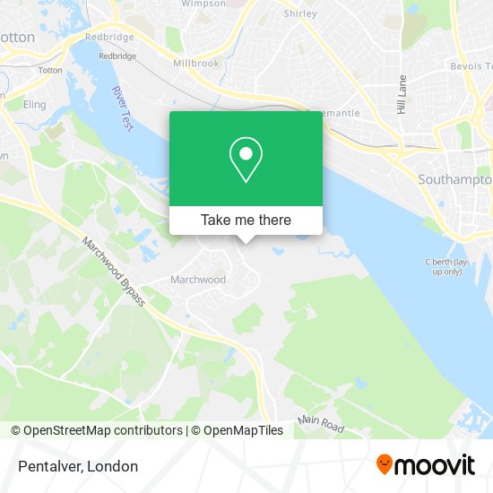 Pentalver map