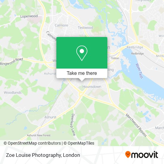 Zoe Louise Photography map