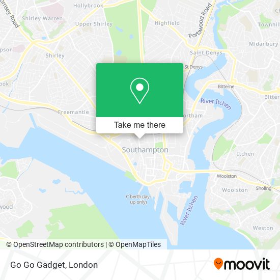 Go Go Gadget map