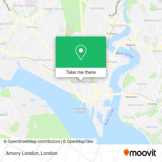 Amory London map