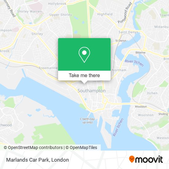 Marlands Car Park map
