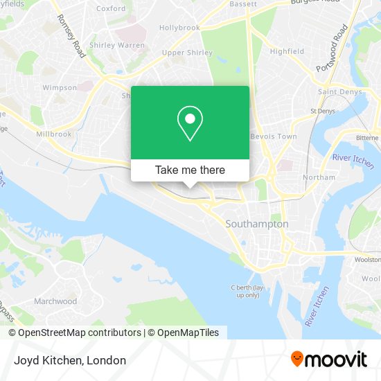 Joyd Kitchen map