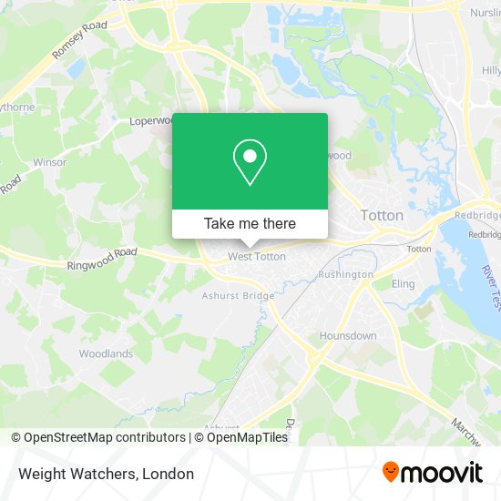 Weight Watchers map