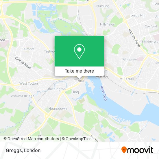 Greggs map