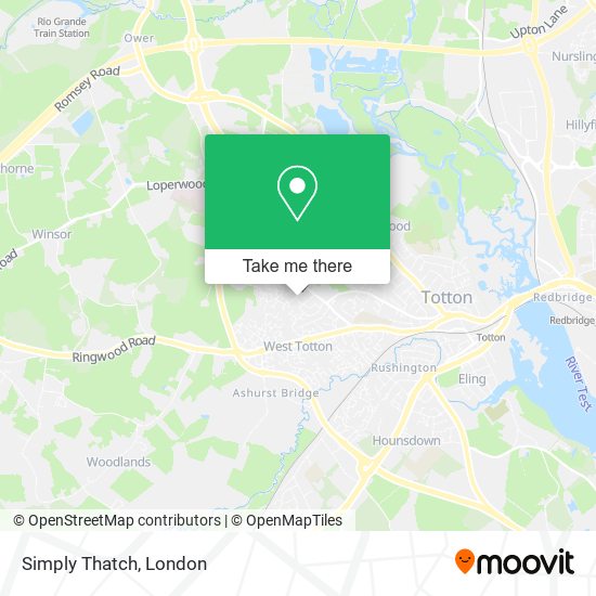 Simply Thatch map