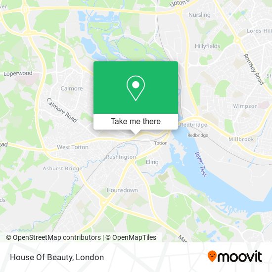 House Of Beauty map