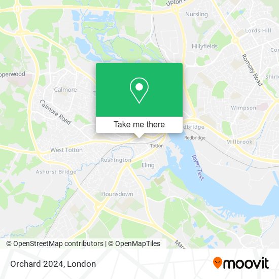 Orchard 2024 map