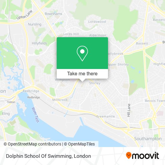 Dolphin School Of Swimming map