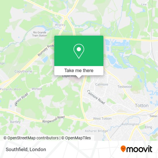Southfield map