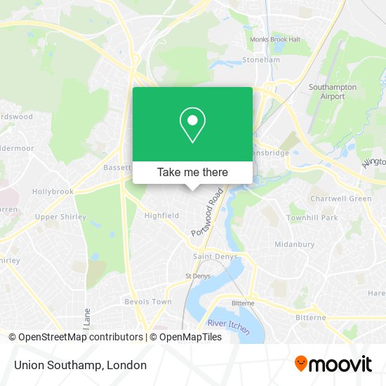 Union Southamp map