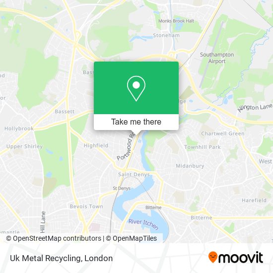 Uk Metal Recycling map