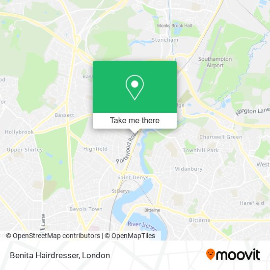 Benita Hairdresser map