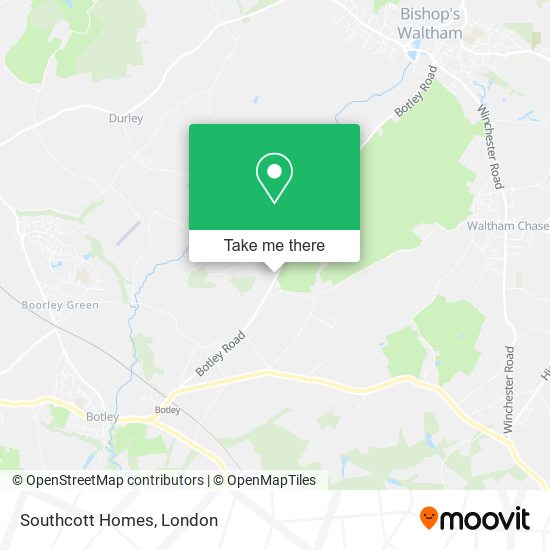 Southcott Homes map