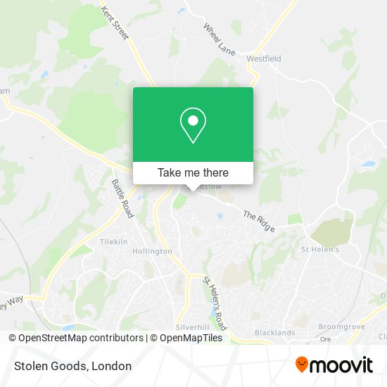 Stolen Goods map