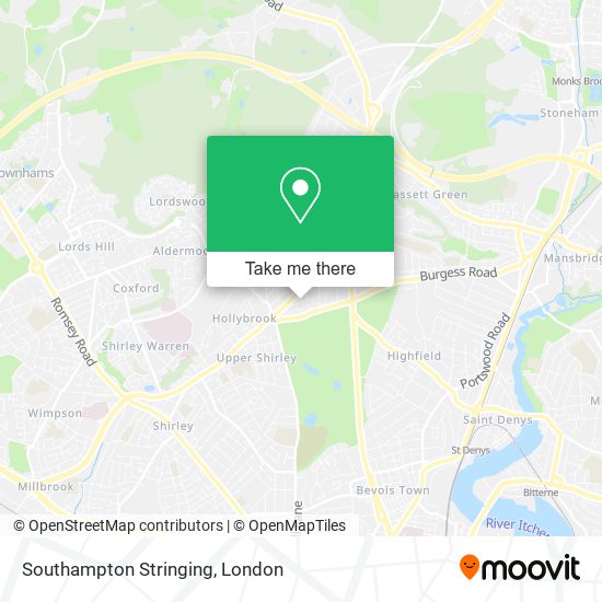 Southampton Stringing map