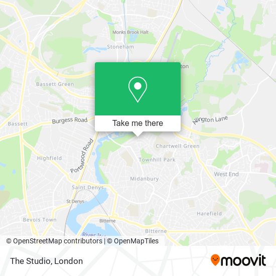The Studio map