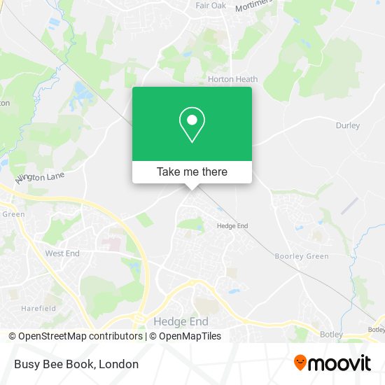 Busy Bee Book map